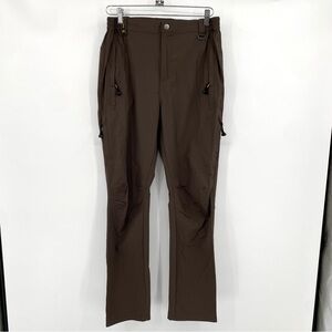 Outdoor Sports Pants Men’s Medium Brown Ripstop Hiking Camping‎ Utility Cargo